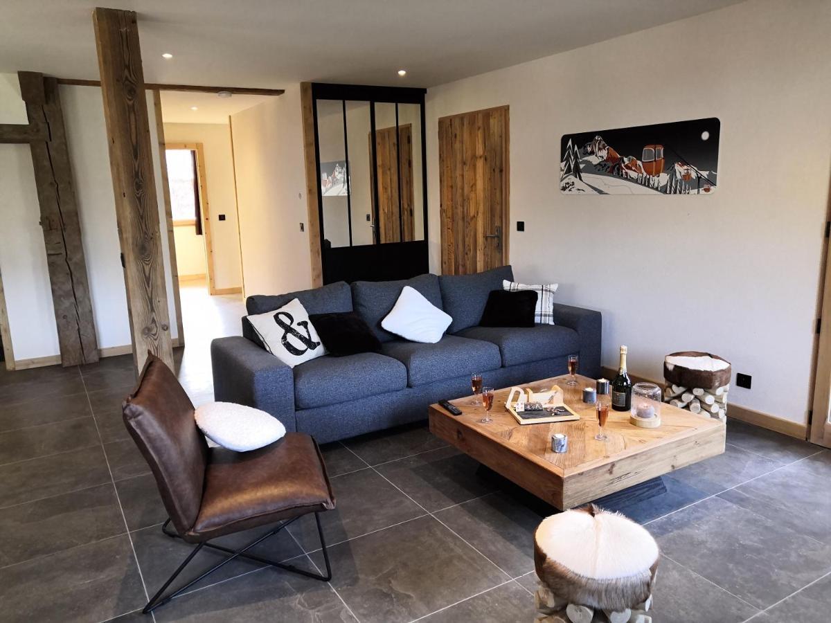 Chez Lucienne, Jacuzzi Et Sauna Samoëns Екстериор снимка