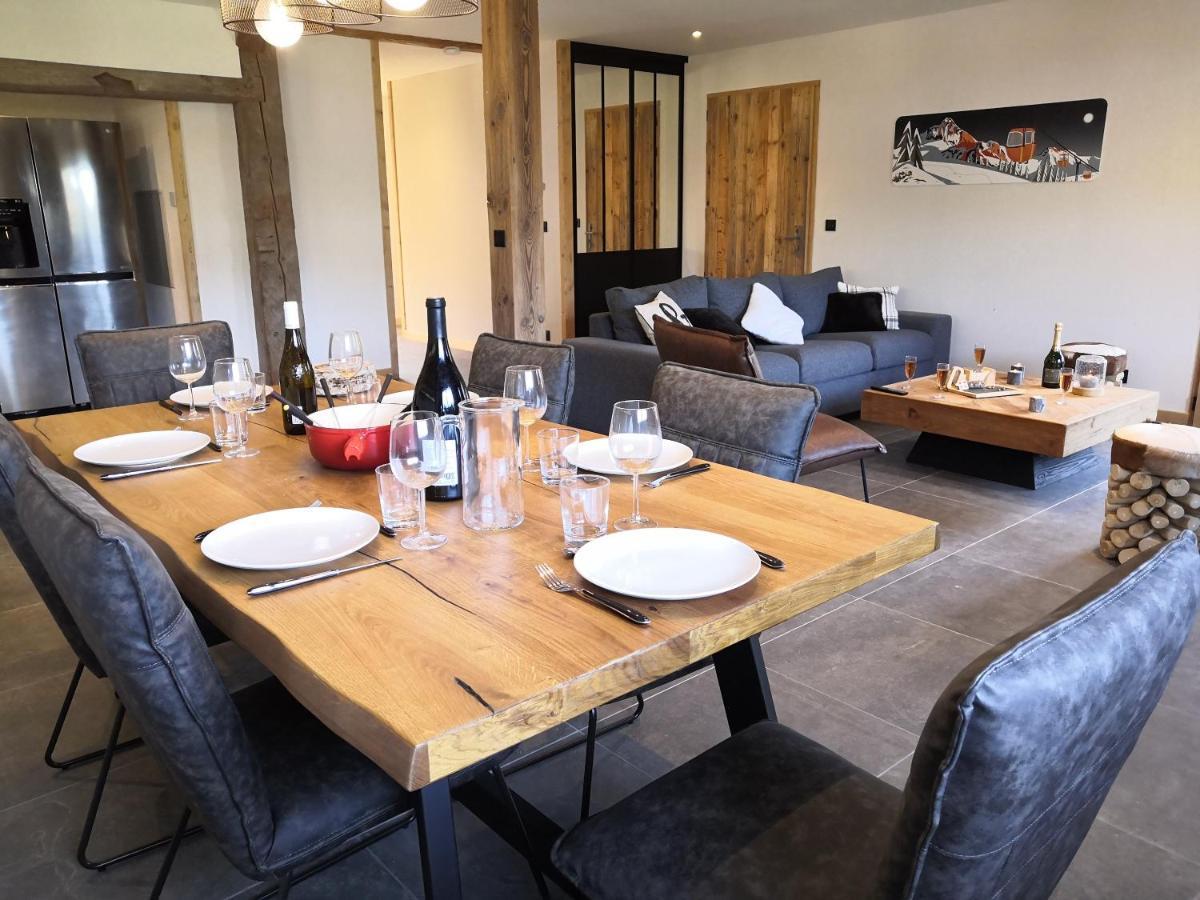 Chez Lucienne, Jacuzzi Et Sauna Samoëns Екстериор снимка