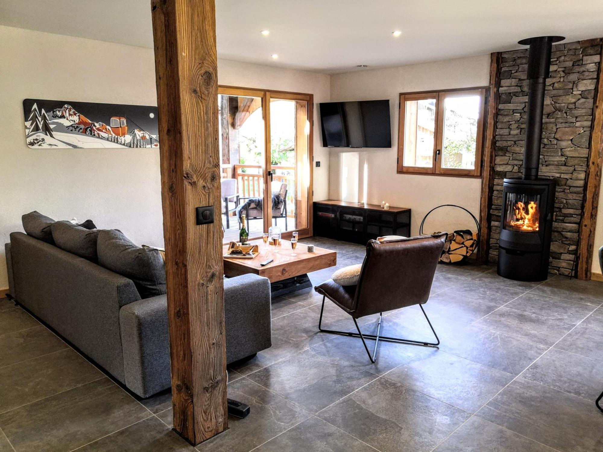 Chez Lucienne, Jacuzzi Et Sauna Samoëns Екстериор снимка