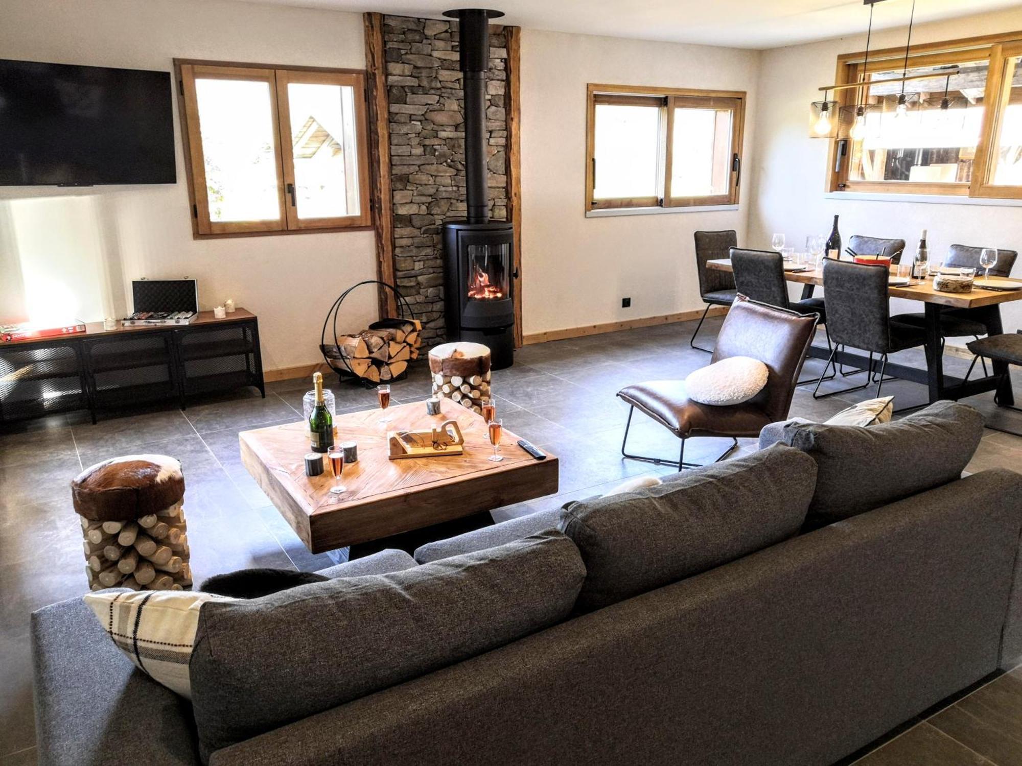 Chez Lucienne, Jacuzzi Et Sauna Samoëns Екстериор снимка
