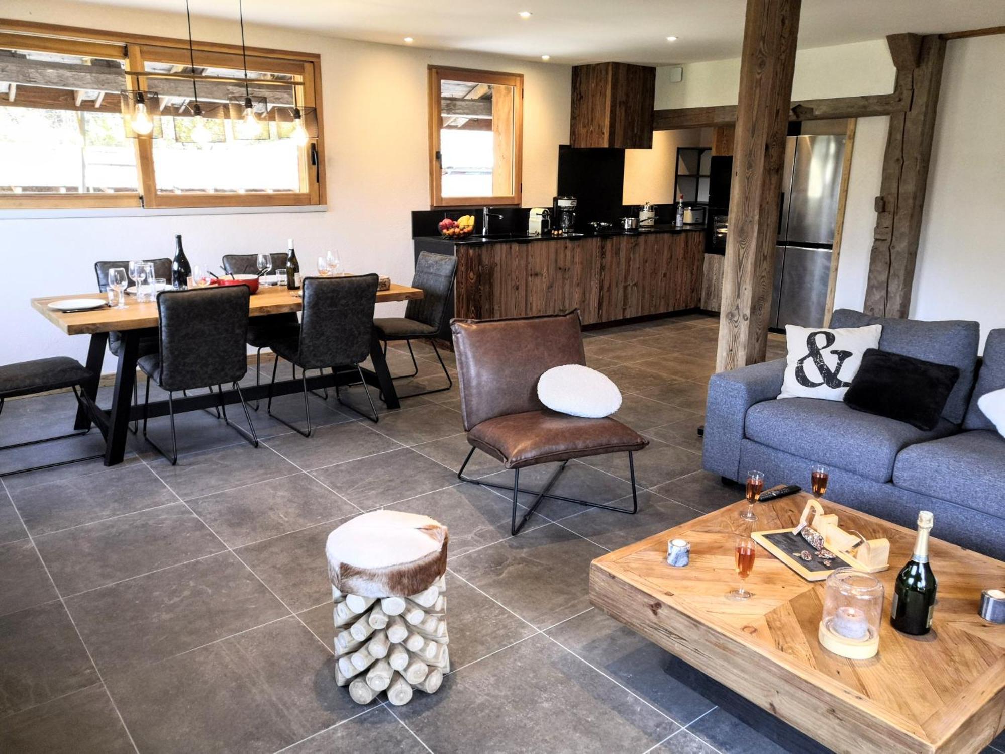 Chez Lucienne, Jacuzzi Et Sauna Samoëns Екстериор снимка