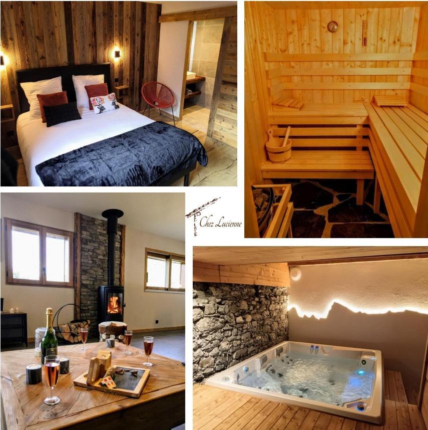 Chez Lucienne, Jacuzzi Et Sauna Samoëns Екстериор снимка